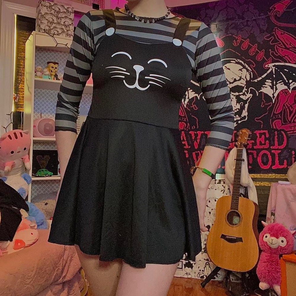 Kids cat halloween dress